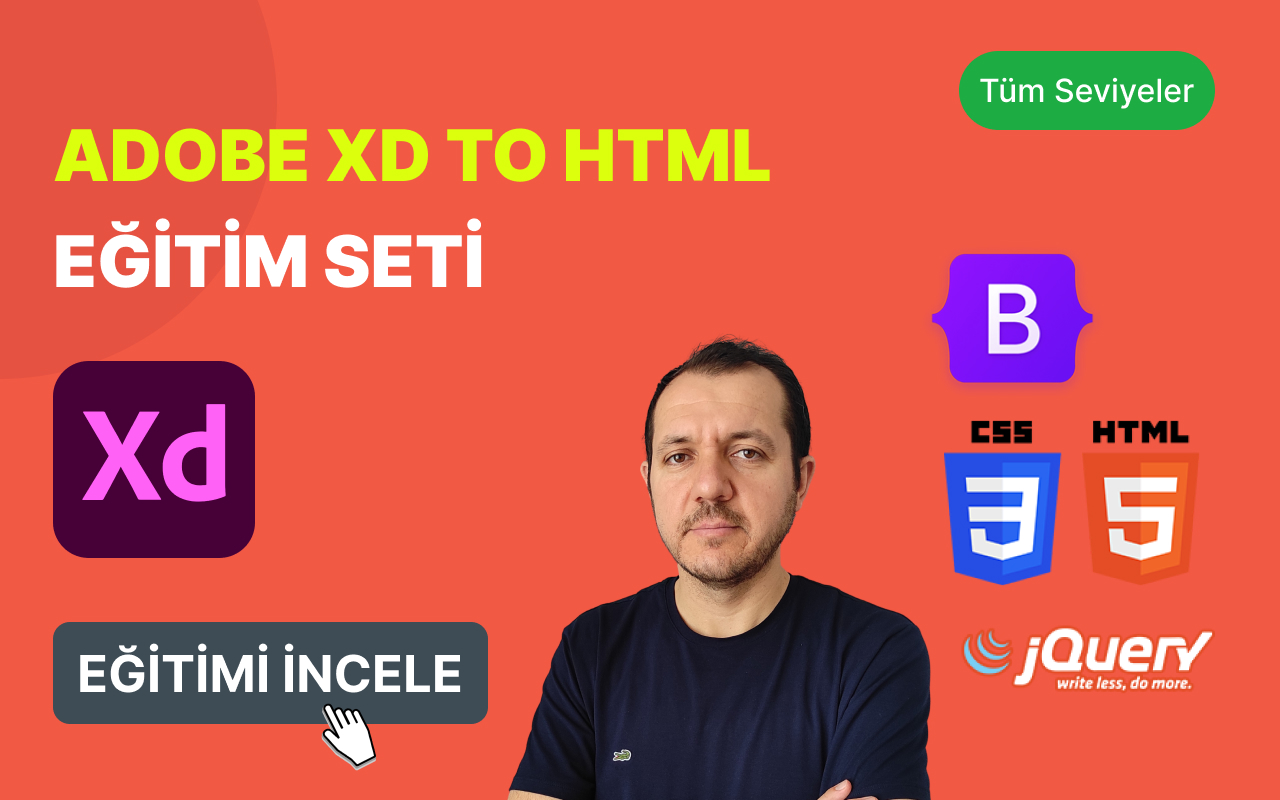 Adobe XD to HTML Eğitimi