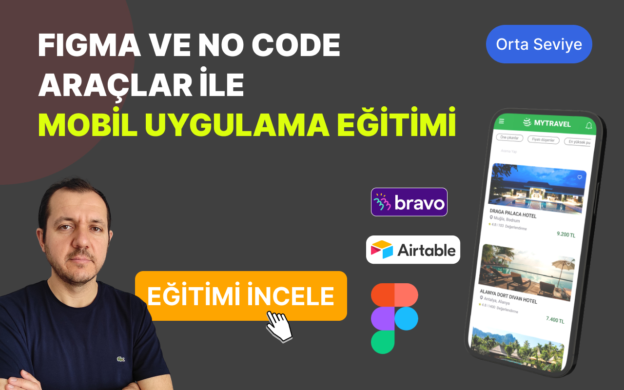 Figma Nocode Uygulama Eğitimi